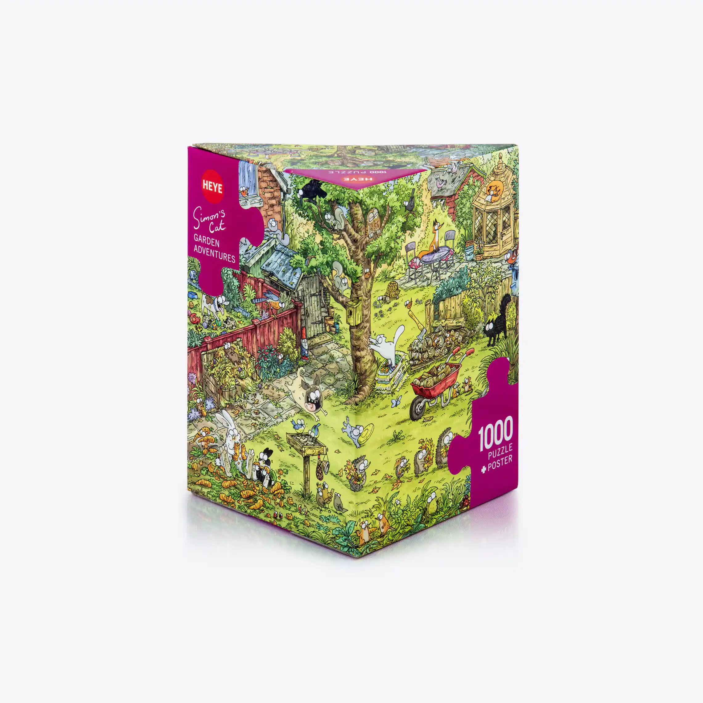 Puzzle Factory, quebra-cabeças online grátis. No jardim de verão - cenário  - no jardim de verão…