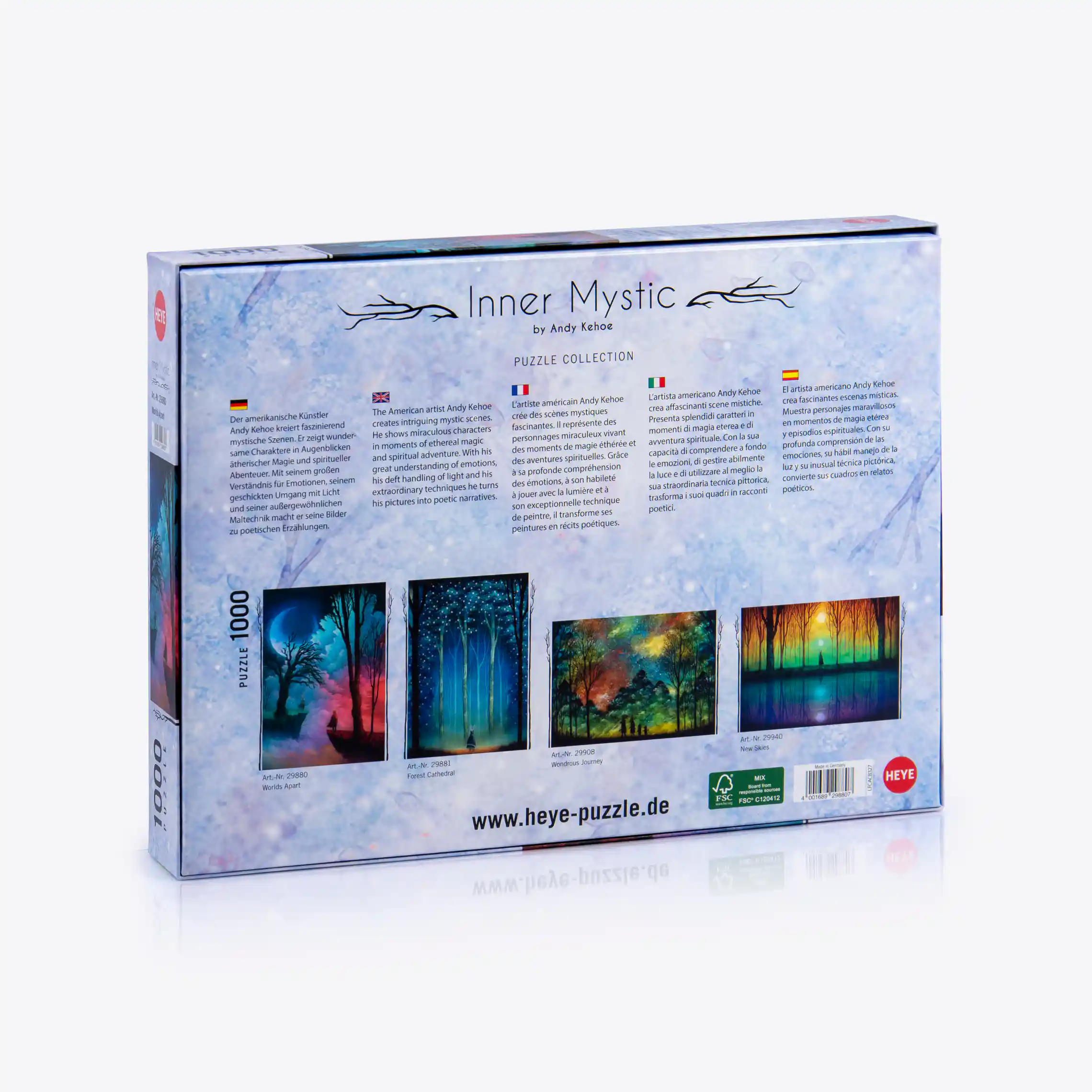 Mundos distantes, quebra-cabeça Heye 1000 peças