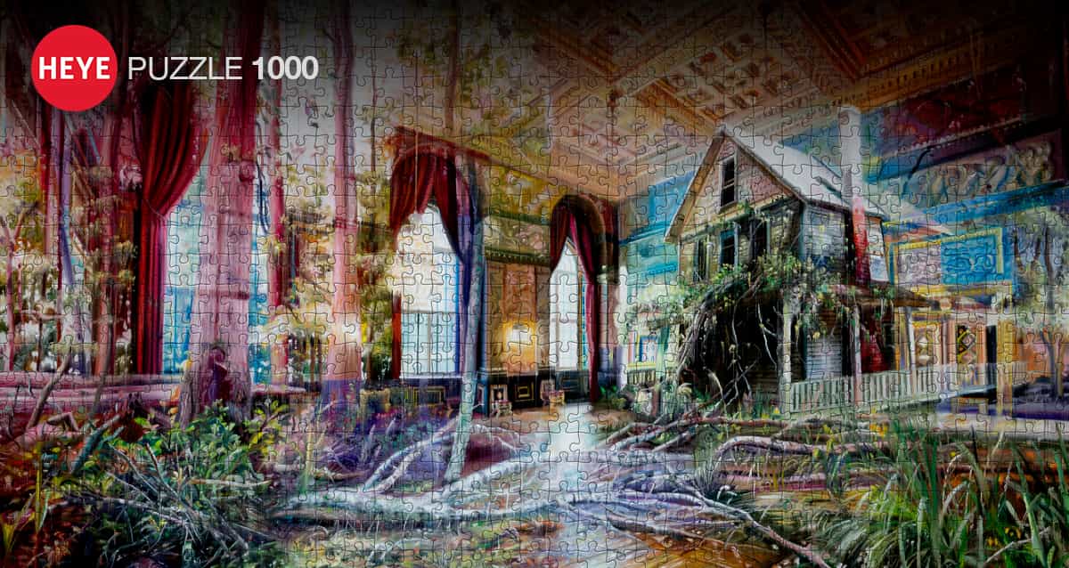 Casa intrusa, quebra-cabeça Heye 1000 peças