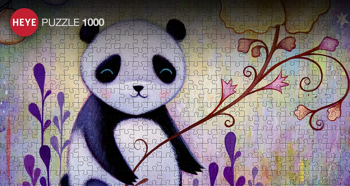 191 peças panda colorido quebra-cabeça de madeira educacional