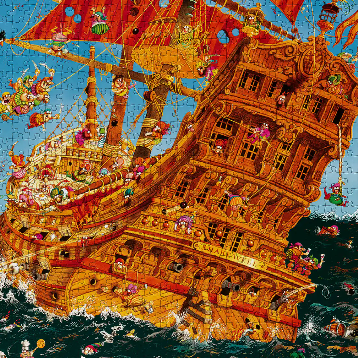 Didi Diamante, quebra-cabeça Heye 1000 peças