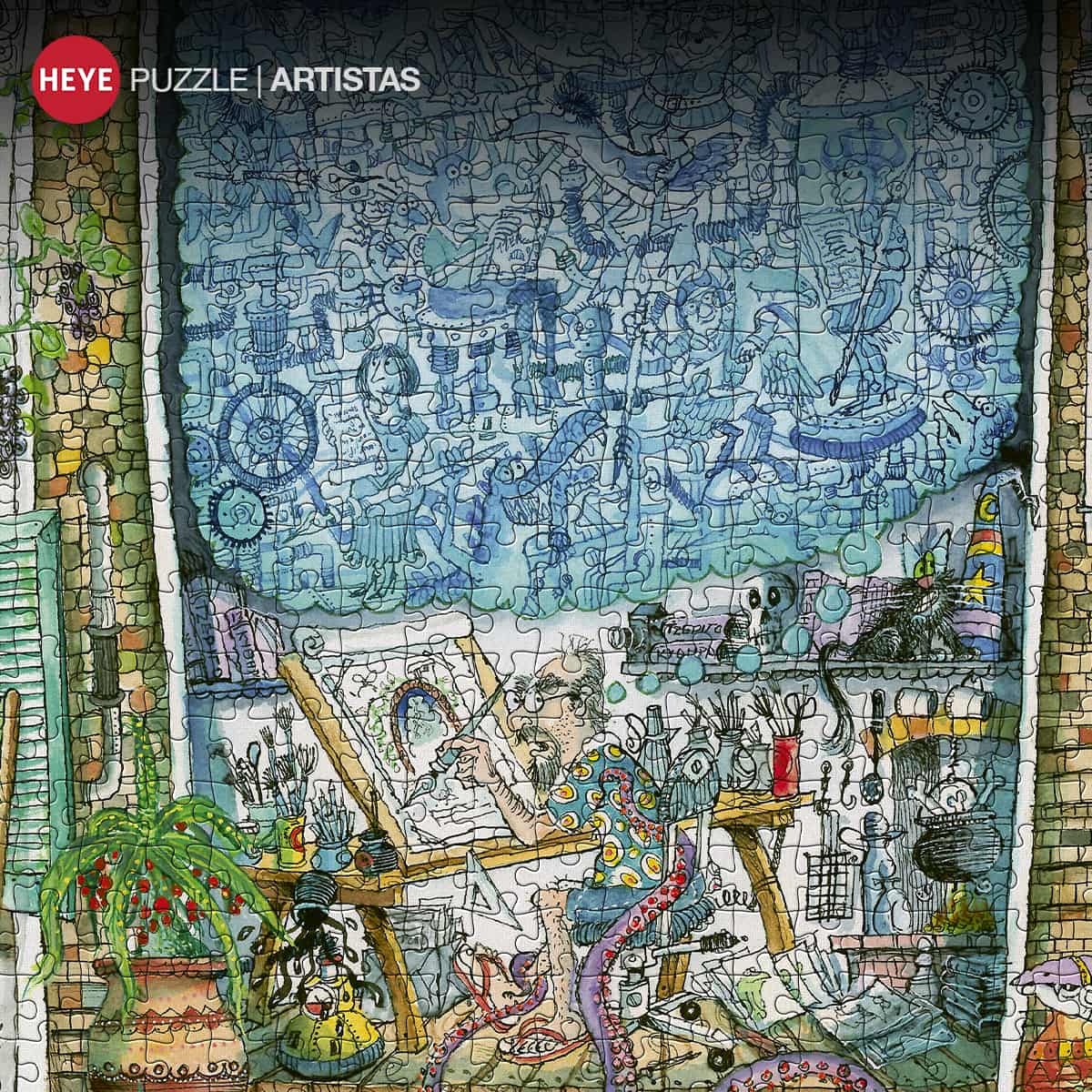 Heye Puzzle 1000 Pezzi – HY29859 (Vari) – Alta Qualità Per Tutta La Famiglia - 2