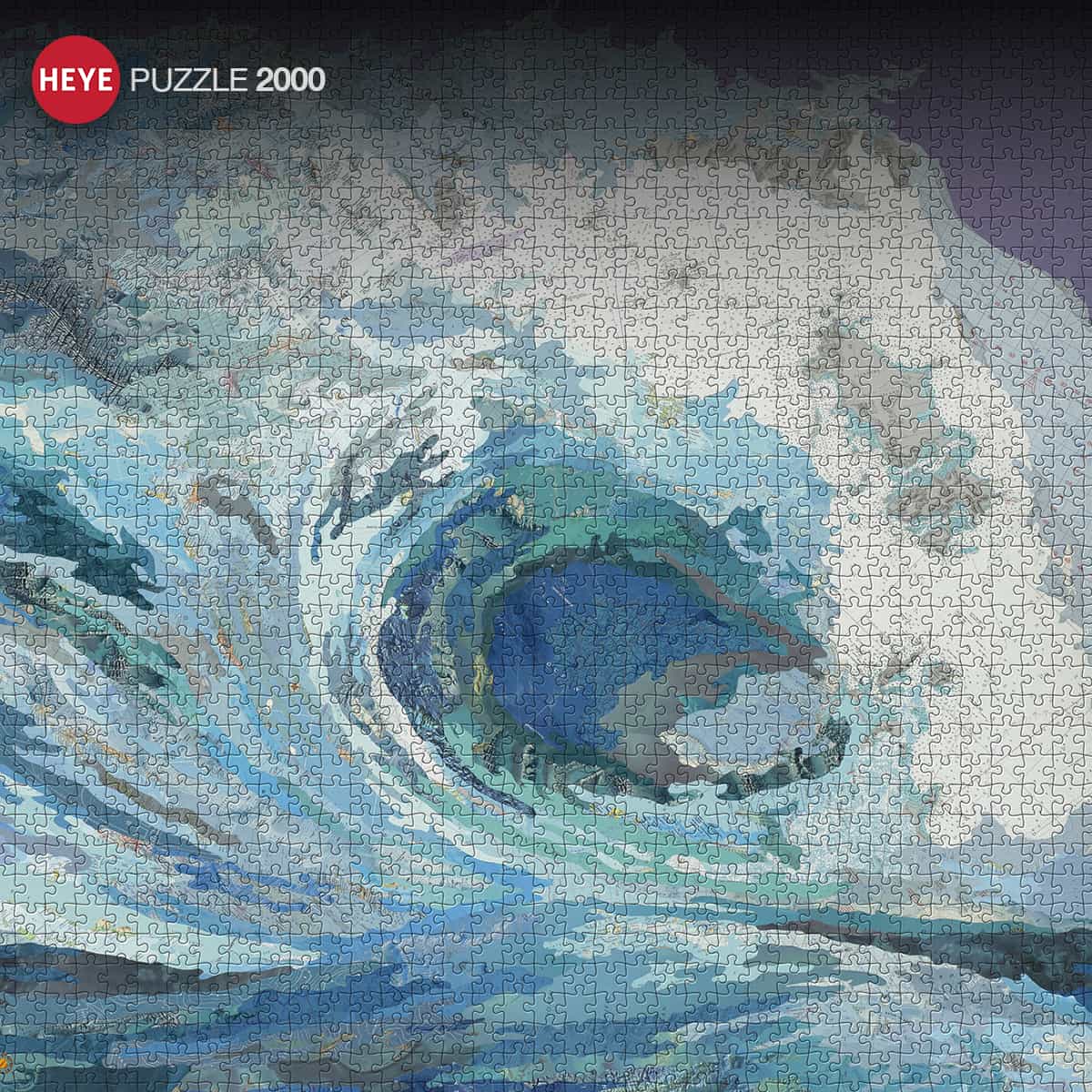 Onda de mapas, quebra-cabeça Heye 2000 peças